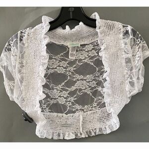 WHITE Lace Jacket